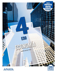 Economía 4. | Varios autores | 9788469884058 (ANAYA TEXTO)