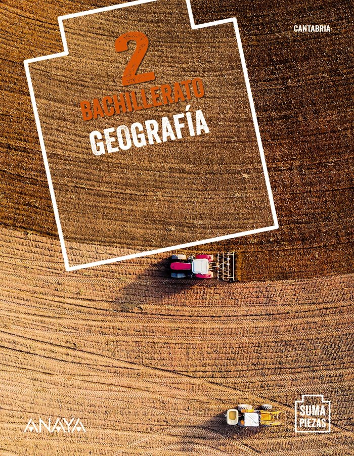 ✅ GEOGRAFIA 2ºNB CANTABRIA 21 SUMA PIEZAS I AA,VV I ANAYA TEXTO I 9788469884935