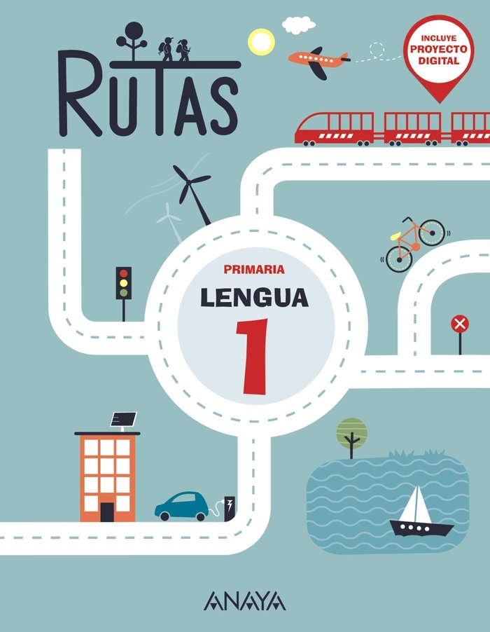 LENGUA 1oEP ANDALUCIA RUTAS 23 | AA,VV | 9788469892558 (Anaya Texto) Imagen principal del producto