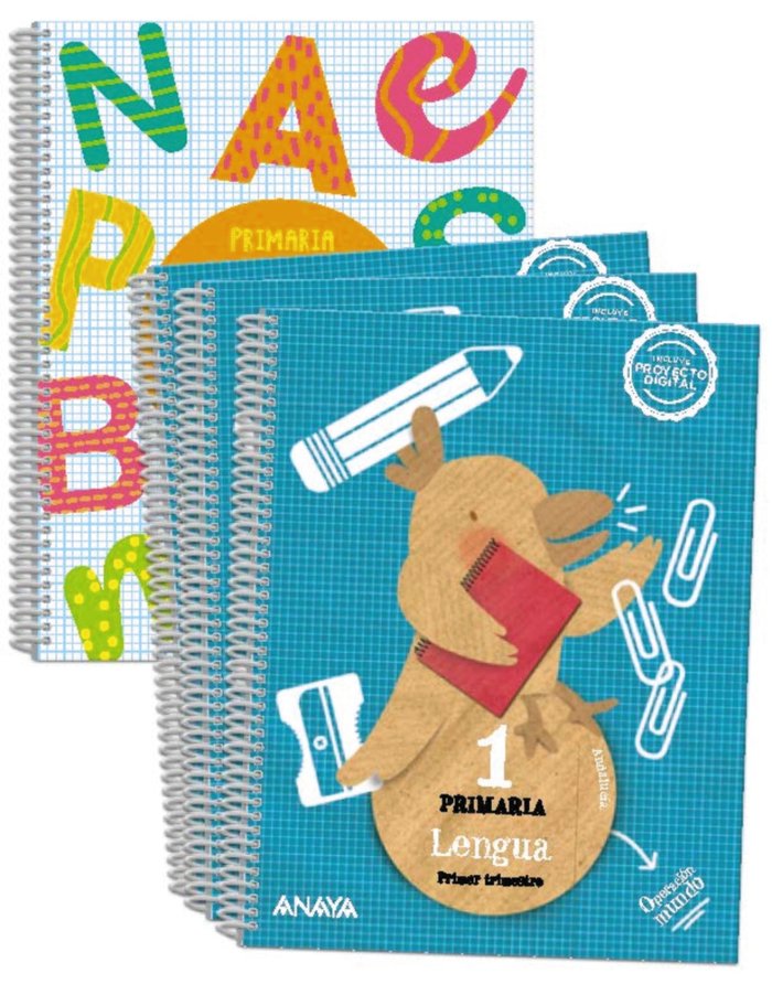 LENGUA 1oEP ANDALUCIA CUADRICULA+LECTOESC,23 | AA,VV | 9788469892619 (Anaya Texto) Imagen principal del producto