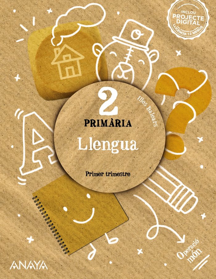LLENGUA 2º de Primaria CATALAN OPERAC,MUNDO 22 | CAÑADA GONZALEZ, JOSE FRANCISCO/COSTA PE | 9788469893081 (Anaya Texto) Imagen principal del producto