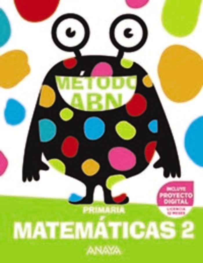 MATEMATICAS ABN 2º de Primaria 22 | MARTINEZ MONTERO, JAIME/DE LA ROSA SANCH | 9788469894477 (Anaya Texto)
