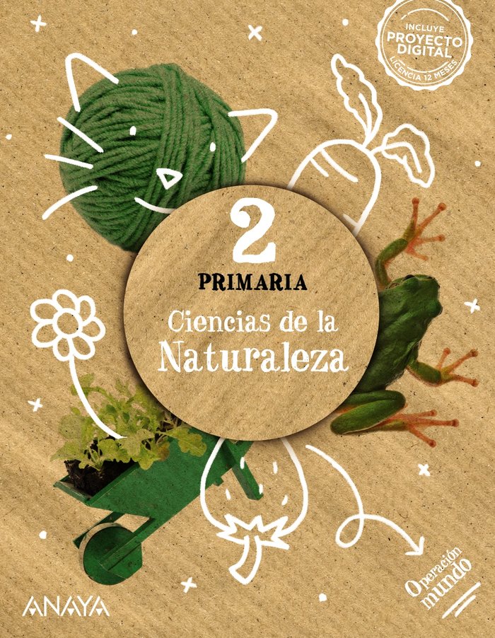 CIENCIAS NATURALEZA 2º de Primaria OPERAC,MUNDO 22 | DORADO NAVARRO, RAQUEL/QUEVEDO BLASCO, V | 9788469894712 (Anaya Texto)
