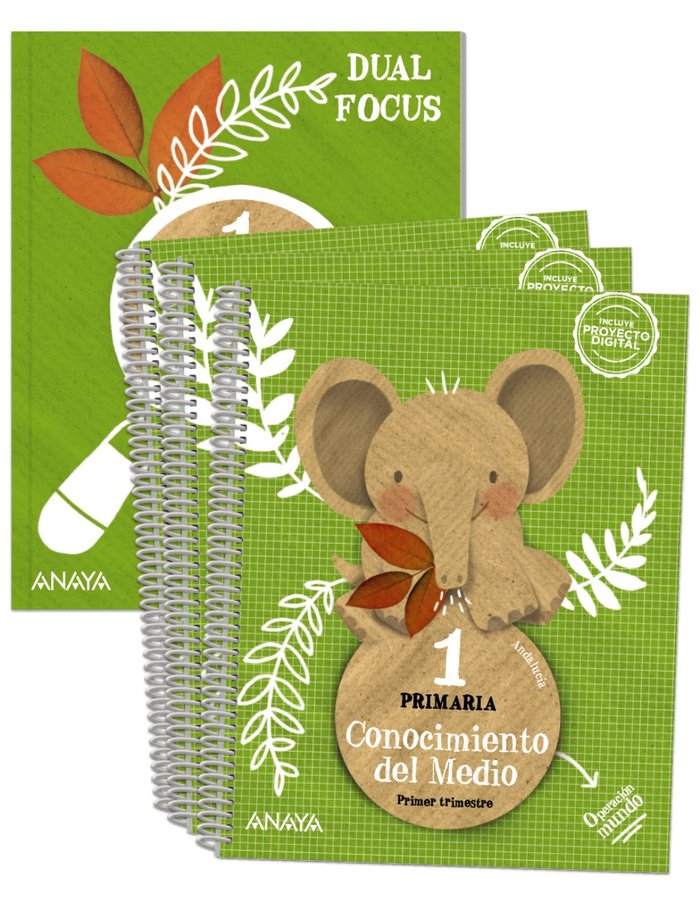 CONOCIMIENTO MEDIO 1oEP ANDALUCIA CUADRIC+SCIENCE 23 | AA,VV | 9788469895429 (Anaya Texto)