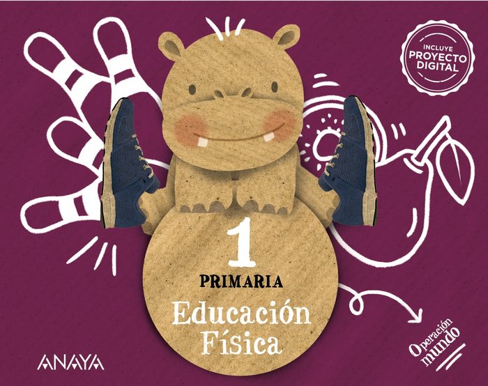 EDUCACION FISICA 1oEP ANDALUCIA 23 | AA,VV | 9788469897522 (Anaya Texto)