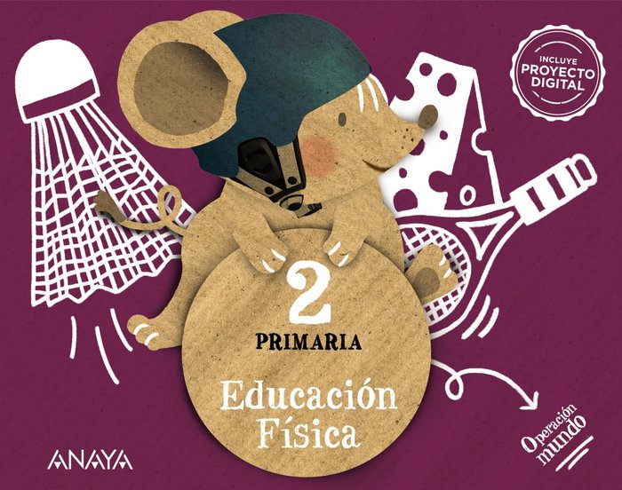 EDUCACION FISICA 2º de Primaria ANDALUCIA 23 | AA,VV | 9788469897539 (Anaya Texto) Imagen principal del producto