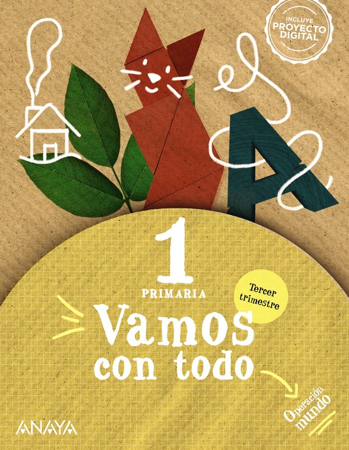 VAMOS CON TODO 1oEP 3oTRIM ANDALUCIA CUADRICULA 23 | AA,VV | 9788469897904 (Anaya Texto) Imagen principal del producto
