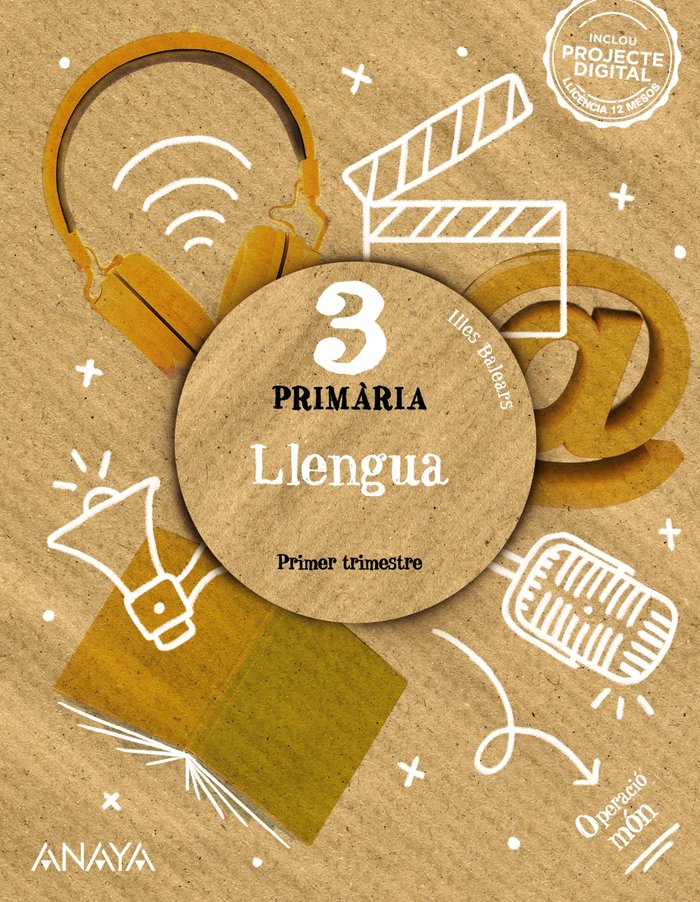 Llengua 3. | Varios autores | 9788469899403 (Anaya Texto) Imagen principal del producto