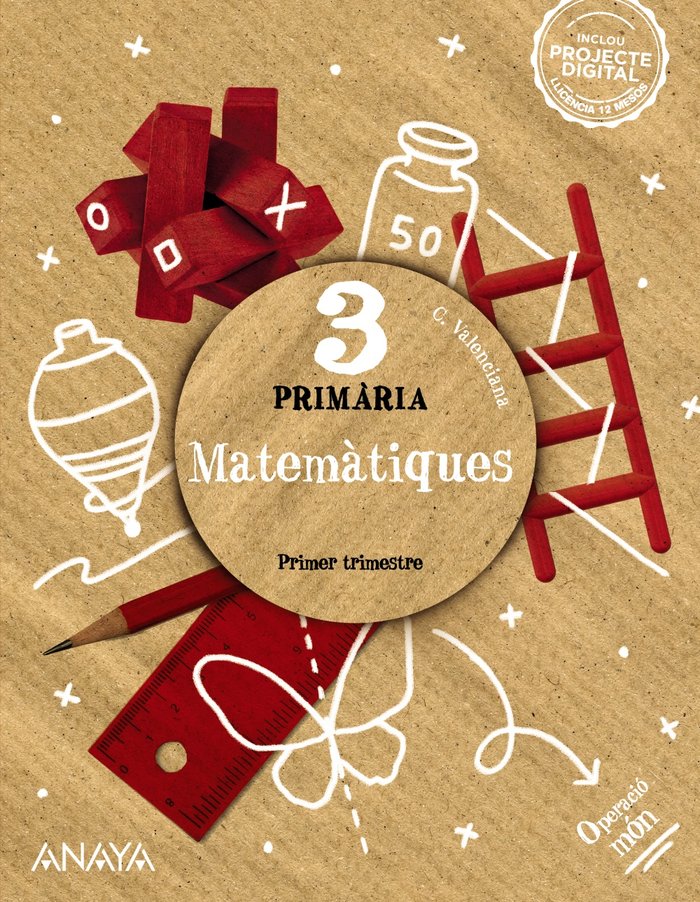 Matemàtiques 3. | Varios autores | 9788469899762 (Anaya Texto) Imagen principal del producto