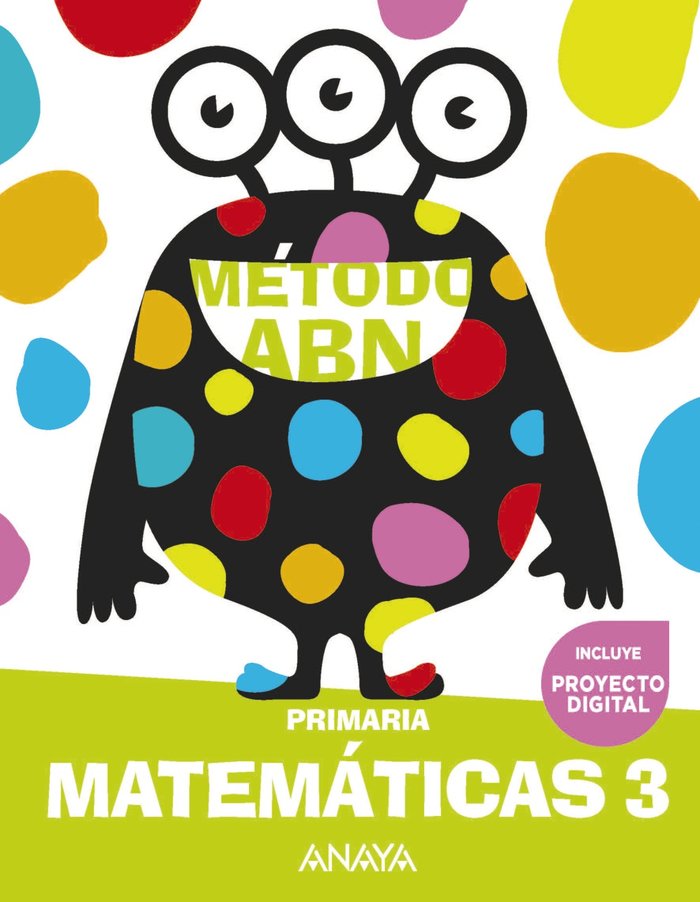MATEMATICAS ABN 3oEP ANDALUCIA 23 | AA,VV | 9788469899984 (Anaya Texto) Imagen principal del producto