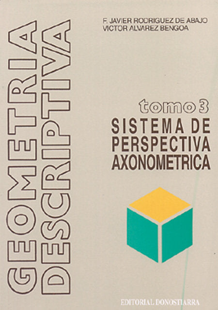 Geometría Descriptiva 3 Axonometrica VAR00 (Donostiarra) - 9788470631702