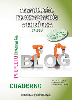 Cuaderno Tecnología 2ºeso. Programación Robótica. Inventa Imagen principal del producto