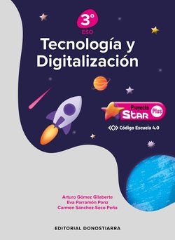 Tecnología y Digitalización 3º Eso Proyecto Star Plus - Código Escuela 4.0 Imagen principal del producto