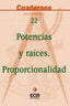 Cuaderno Matemáticas N 22 Potencias y Raices Ecimat (Ecir) - 9788470658556