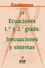 Cuaderno Matemáticas 24 Eduaciones 1 y 2 Graco Ecimat (Ecir) - 9788470658570