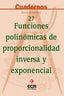 Cuadernos de Matemáticas 27 Func, Polinom, Prop, INVECIMAT0ESO (Ecir) - 9788470658600