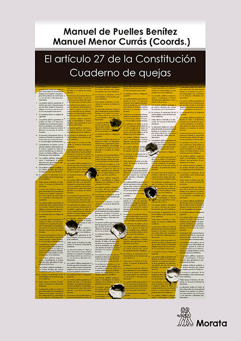 ARTICULO 27 DE LA CONSTITUCION CUADERNO D | MENOR CURRAS, MANUEL/VIÑAO FRAGO, ANTONI | MORATA | 9788471128805 Imagen principal del producto