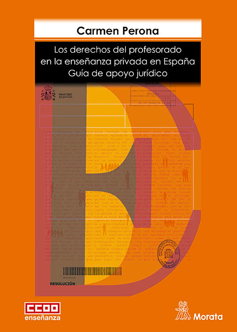 DERECHOS DEL PROFESORADO EN LA ENSEÑANZA PRIVADA EN ESP | PERONA MATA, CARMEN | MORATA | 9788471129512