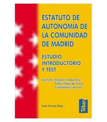 ESTATUTO DE AUTONOMIA DE LA COMUNIDAD DE MADRID ESTUDIO INT - 9788473603409 Imagen principal del producto