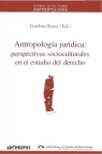 ANTROPOLOGIA JURIDICA - 9788476586167 Imagen principal del producto