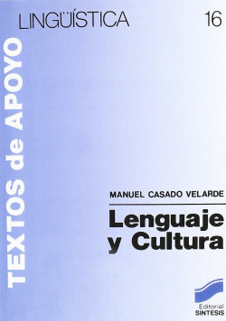Lenguaje y Cultura (Sintesis Editorial) - 9788477380481