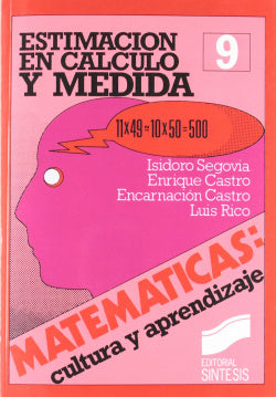 Estimacion en Cálculo y Medida (Sintesis Editorial) - 9788477380610