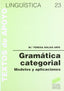 Gramática Categorial (Sintesis Editorial) - 9788477384267