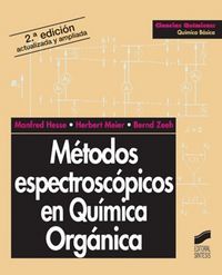 METODOS ESPECTROPICOS EN QUIMICA ORGANICA - 9788477385226 Imagen principal del producto
