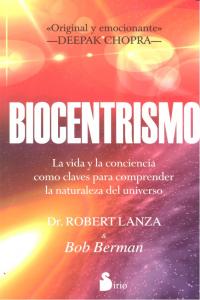BIOCENTRISMO - 9788478088072 Imagen principal del producto