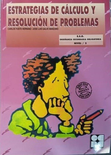 PROGRESINT 25. ESTRATEGIAS DE CÁLCULO Y RESOLUCIÓN DE PROBLEMAS 1 I Yuste Hernanz, Carlos;Galve Manzano, José Luis I Ciencias de la Educación Preescolar y Especial I 9788478691739 Imagen principal del producto