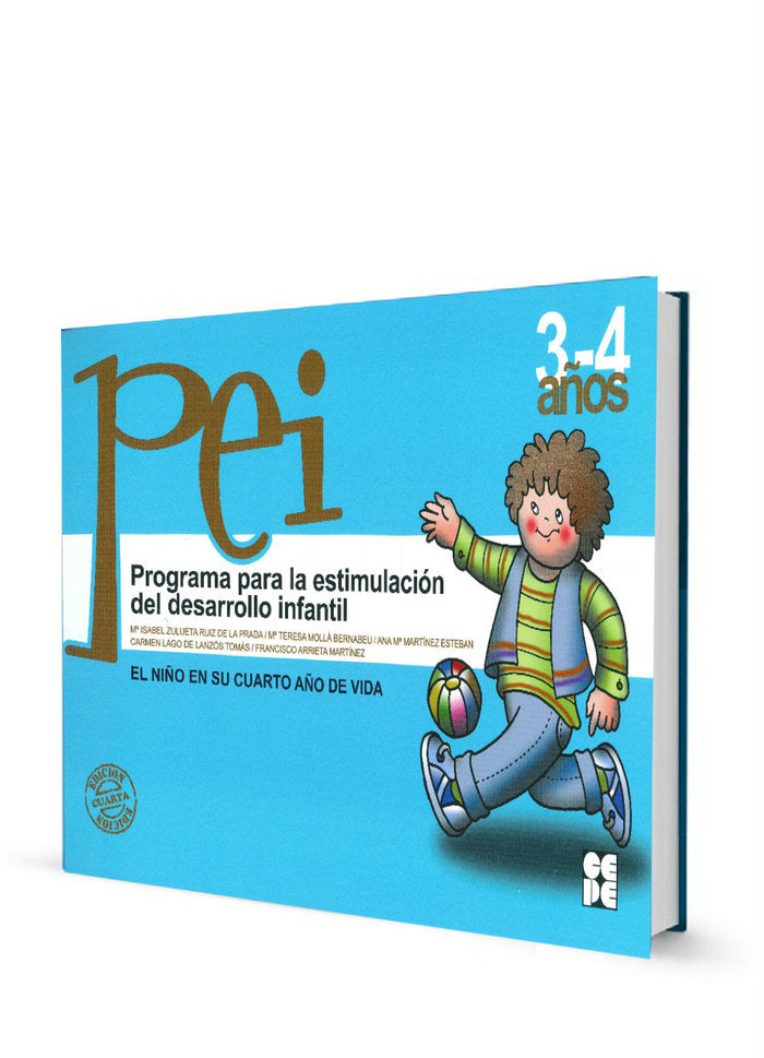 PROGRAMA ESTIMUL,DESARR,INFANTIL 4 PEI | ZULUETA RUIZ DE LA PRADA | CEPE | 9788478692910 Imagen principal del producto