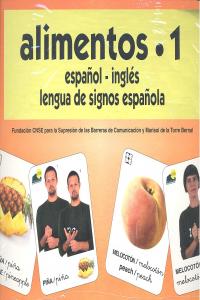 ALIMENTOS 1 BARAJA ESPAÑOL/INGLES SIGNOS | AA,VV | CEPE | 9788478699759 Imagen principal del producto
