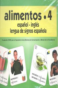 VOCABULARIO FOTOGRÁFICO ELEMENTAL - ALIMENTOS 4 (BEBIDAS) I CNSE, Fundación;de la Torre Bernal, Marisol I Ciencias de la Educación Preescolar y Especial I 9788478699780 Imagen principal del producto