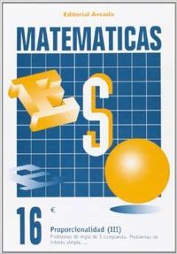 Cuaderno Matemáticas ESO 16 MASMAT0EP (Nadal Arcada) - 9788478871766