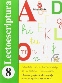 P5 - Lectoescriptura (Amb Gomets) 8 - Ultimes Grafies I Digrafs: R, Rr, G, Gu, K, C, Qu, S.... Aa. Vv. (Nadal) 9788478876495