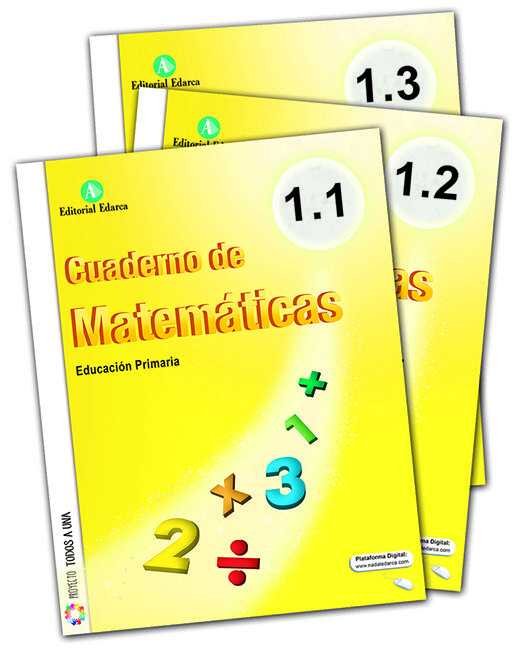 CUADERNO MATEMATICAS CURSIVA 1oEP TRIMESTRES 16 TODOS A UNA | AA,VV | 9788478877898 (Nadal Arcada)
