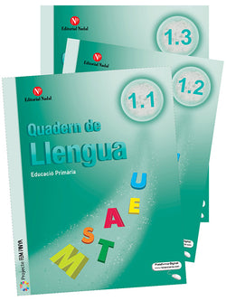 Quadern Llengua 1r.primaria. Trimestral. Fem Pinya Imagen principal del producto