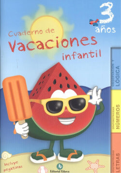 3 Años - Vacaciones - Infantil. Aa. Vv. (Arcada) 9788478878727