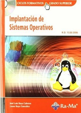 IMPLANTACION DE SISTEMAS OPERATIVOS CFSCD - 9788478979806 Imagen principal del producto