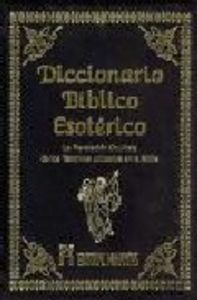 DICBIBLICO ESOTERICO - 9788479103736 Imagen principal del producto