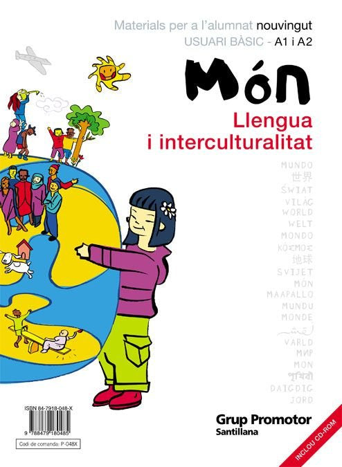 Llengua Intercul Cat A1 A2 Mon ED05 (Grup Promotor Santillana) - 9788479180485