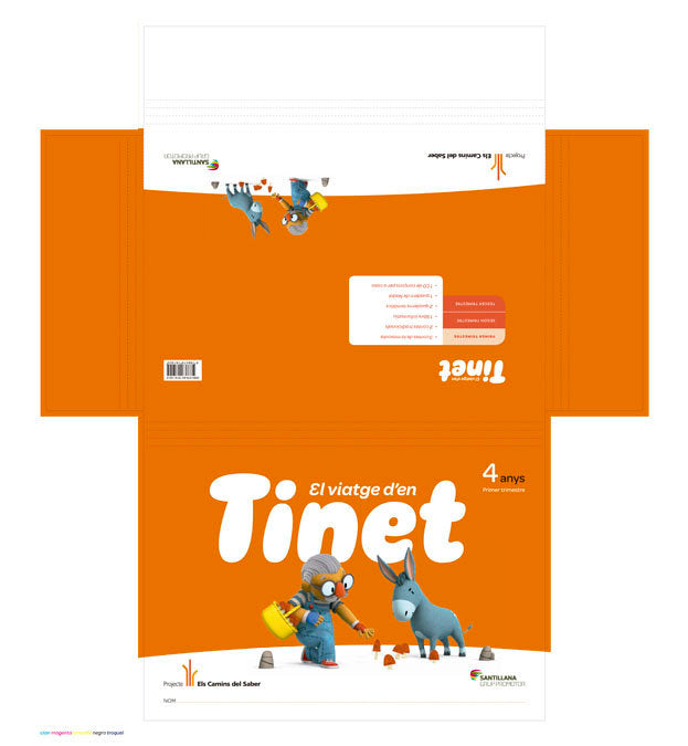 TINET 4ANYS 1oTRIMESTRE CATALAN 13 GRUGLO04EI | AA,VV | 9788479181925 (Grup Promotor Santillana) Imagen principal del producto