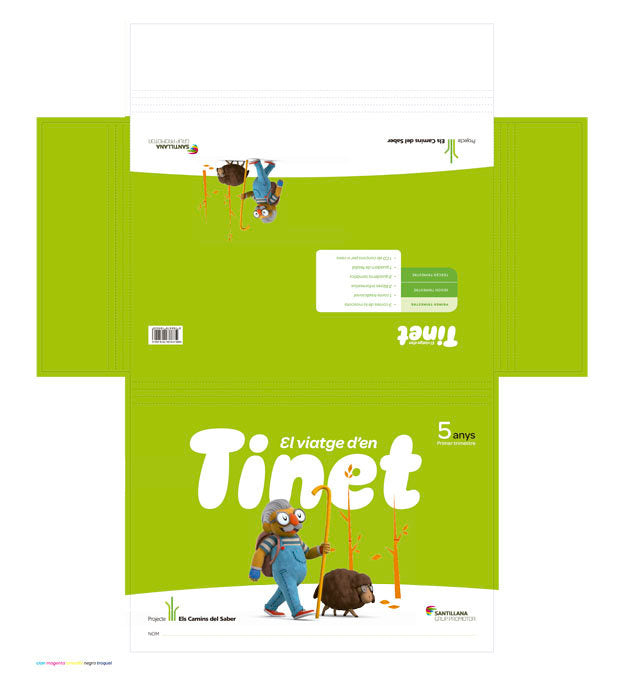 5-1ANYS INFANTIL TINET CATAL ED13 | AA,VV, | 9788479184926 (Grup Promotor Santillana) Imagen principal del producto