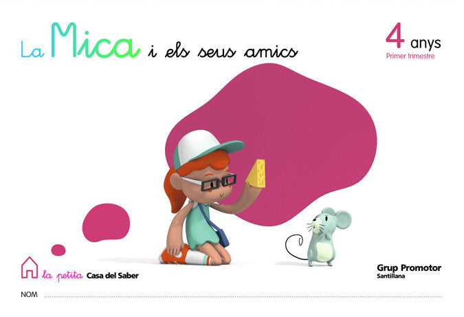 4-1ANYS INFANTIL MICA CATAL ED10 | AA,VV, | 9788479185800 (Grup Promotor Santillana) Imagen principal del producto