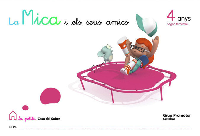 4-2ANYS INFANTIL MICA CATAL ED10 | AA,VV, | 9788479185831 (Grup Promotor Santillana) Imagen principal del producto