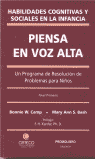 PIENSA EN VOZ ALTA - 9788479862527 Imagen principal del producto