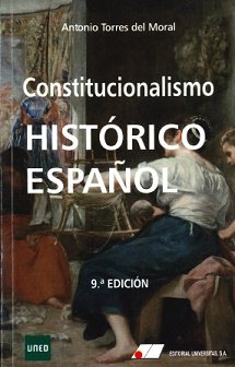CONSTITUCIONALISMO HISTORICO ESPAÑOL 9ª ED - 9788479914912 Imagen principal del producto