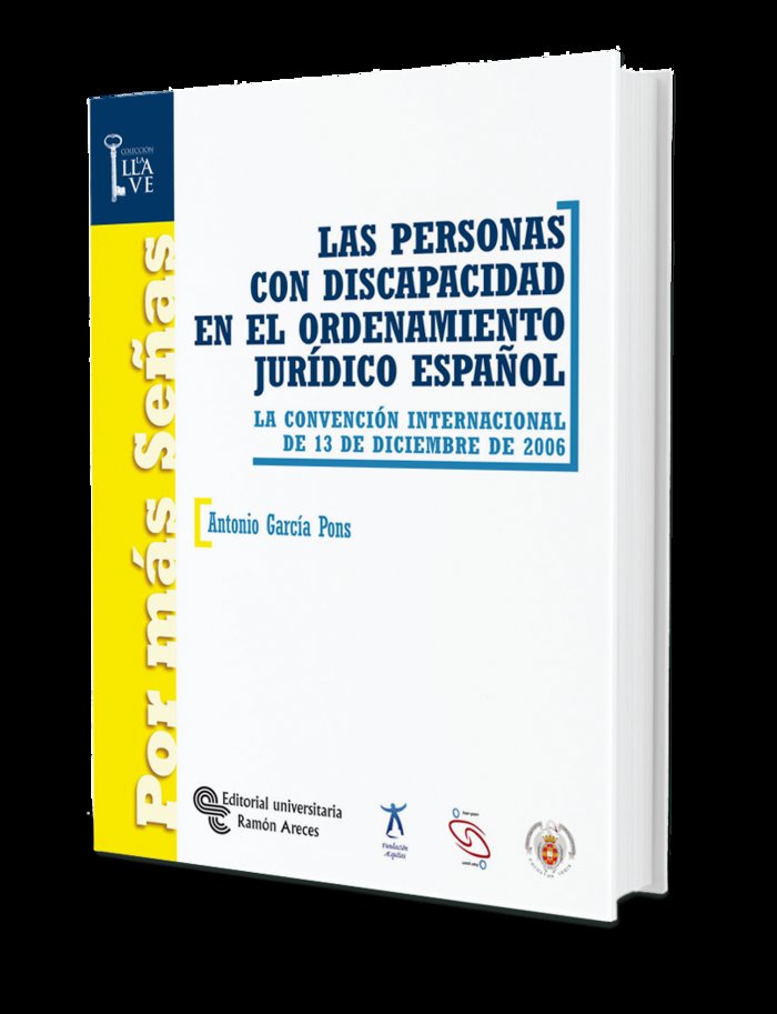PERSONAS CON DISCAPACIDAD EN EL ORDENAMIENTO JURIDICO ESPAÑO - 9788480048811 Imagen principal del producto