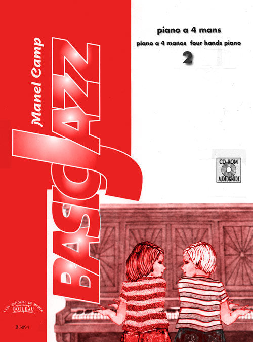 Basicjazz VOL, II Piano a 4 Mans (Editorial Música Boileau) - 9788480201728