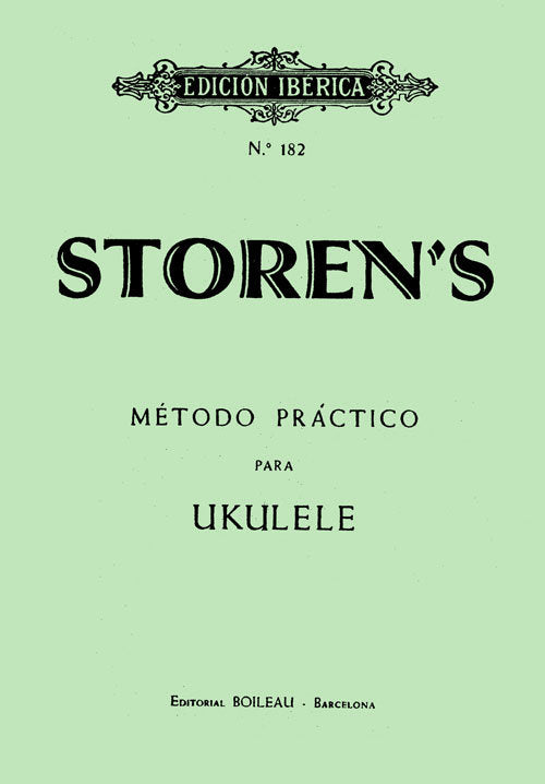 Metodo Práctico para Ukulele (Editorial Música Boileau) - 9788480204989